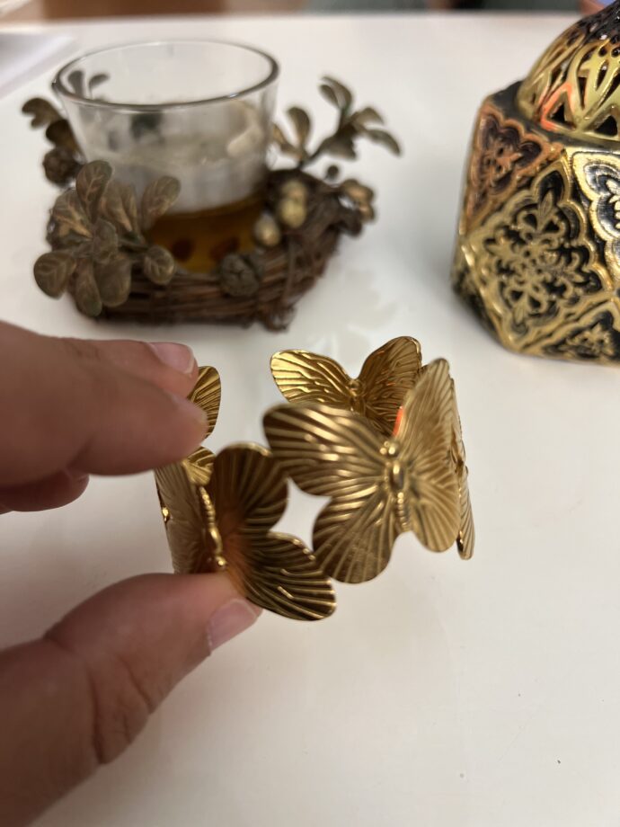 Bracelet manchette PAPILLON – Image 2