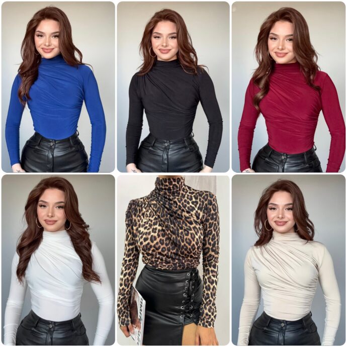 Pull plissée